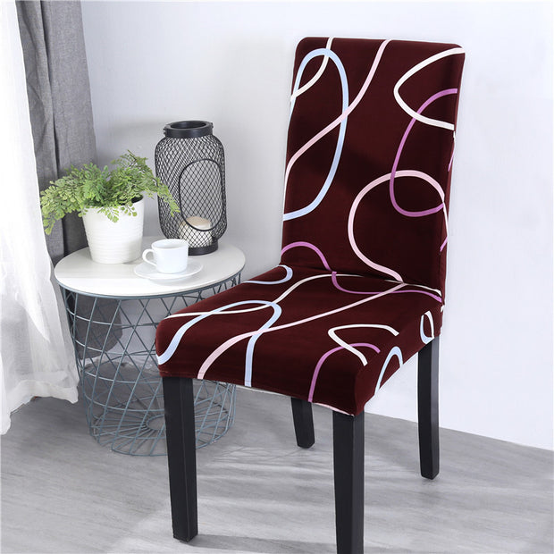 Elegant Chair Cover - One-Piece Elastic Fit