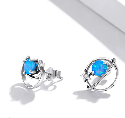 Boucles d'oreilles en argent sterling pour femmes