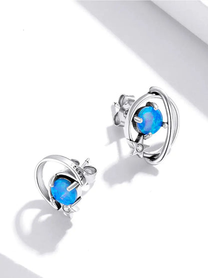 Boucles d'oreilles en argent sterling pour femmes