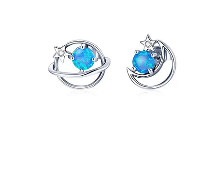 Boucles d'oreilles en argent sterling pour femmes