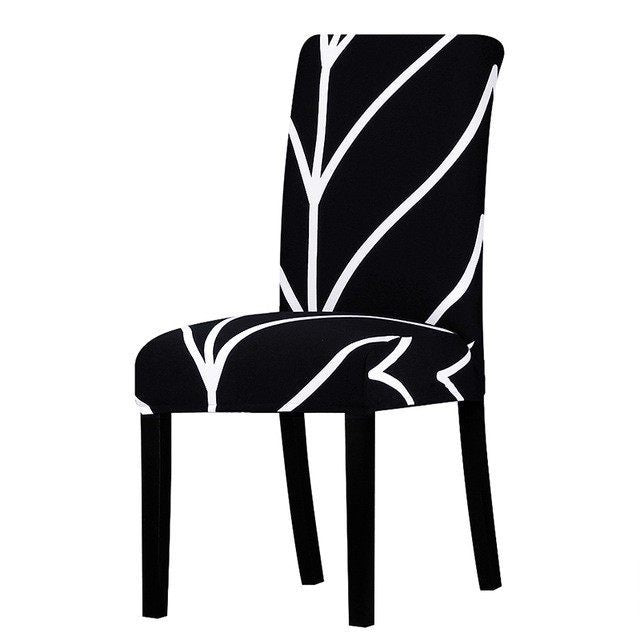 Printed Stretch Chair Cover