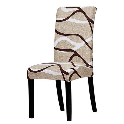 Printed Stretch Chair Cover