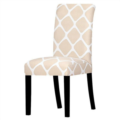 Housse de chaise extensible imprimée