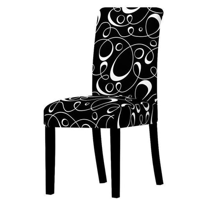 Printed Stretch Chair Cover