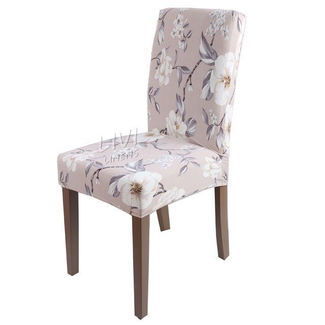 Housse de chaise extensible imprimée