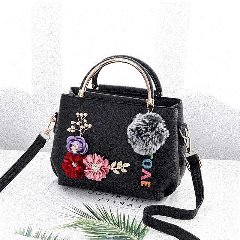 Flower Tattoo Women's Shoulder Bag