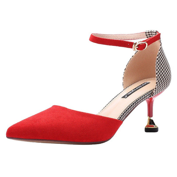 Crimson Stilettos high heels Shoes For Women