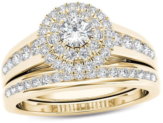 Retro Wedding Ring - Women's Jewelry