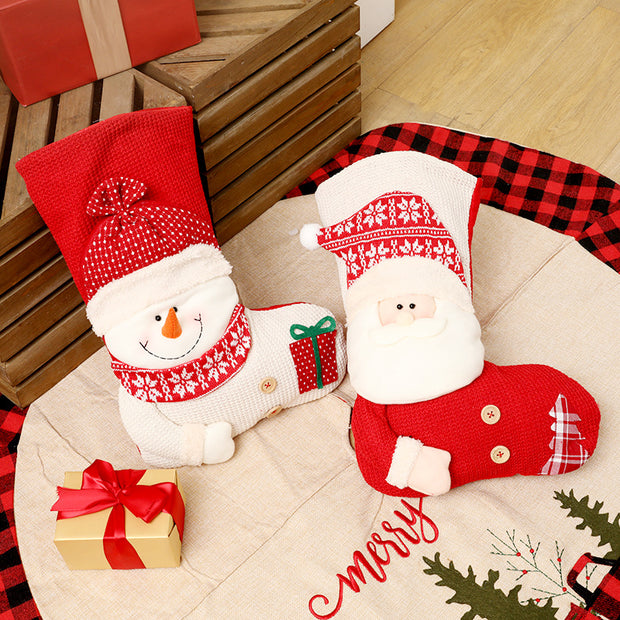 Christmas Decorations & Christmas Knitted Socks