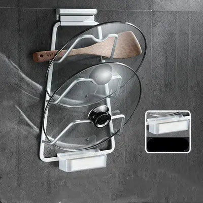 Space aluminum kitchen pot rack