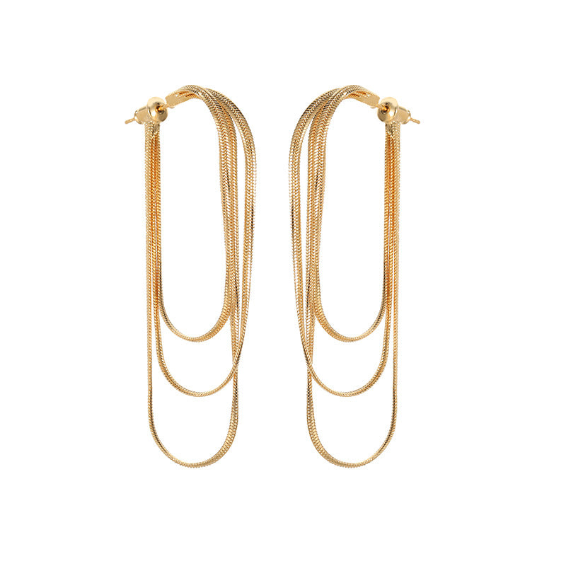 Chic Earrings High-Grade Indifferent Style