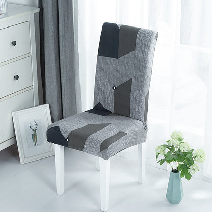 Printed Chair Cover Elastic