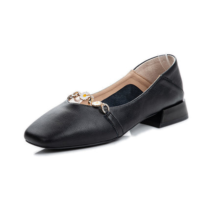 Comfortable Leather Flats Shoes