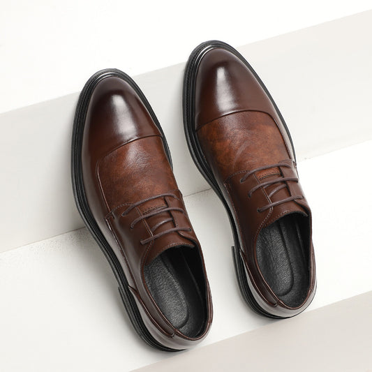 Chaussures habillées classiques britanniques pour hommes 
