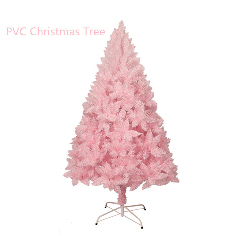 Pink Gradient Christmas Tree Set