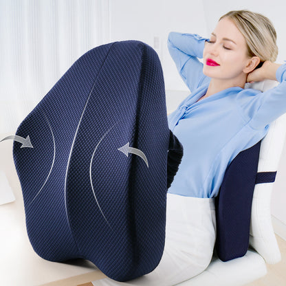 Waist cushion office chair pillow