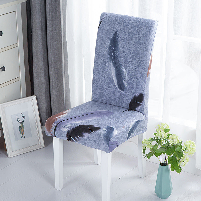 Printed Chair Cover Elastic