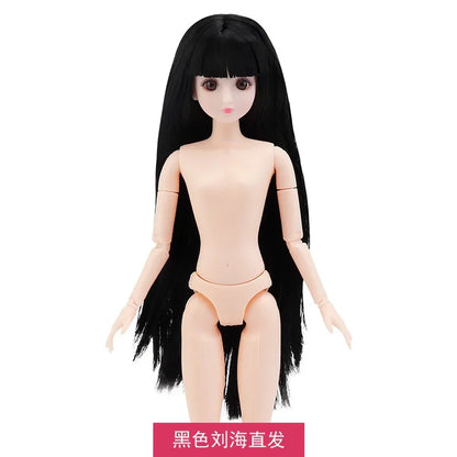 12 inch bjd doll, 1/6 scale bjd doll, 20 jointed bjd doll, 30cm girl toy, bjd doll with curly hair, brown eyes bjd doll, articulated bjd doll, 1/6 scale girl doll, collectible bjd doll, fashion bjd doll, diy bjd doll, realistic bjd doll, poseable bjd doll, cute girl bjd toy, 30cm bjd doll with hair, gift for doll collectors, movable joints bjd doll, 12 inch articulated girl doll, bjd doll with brown eyes, 1/6 scale articulated doll