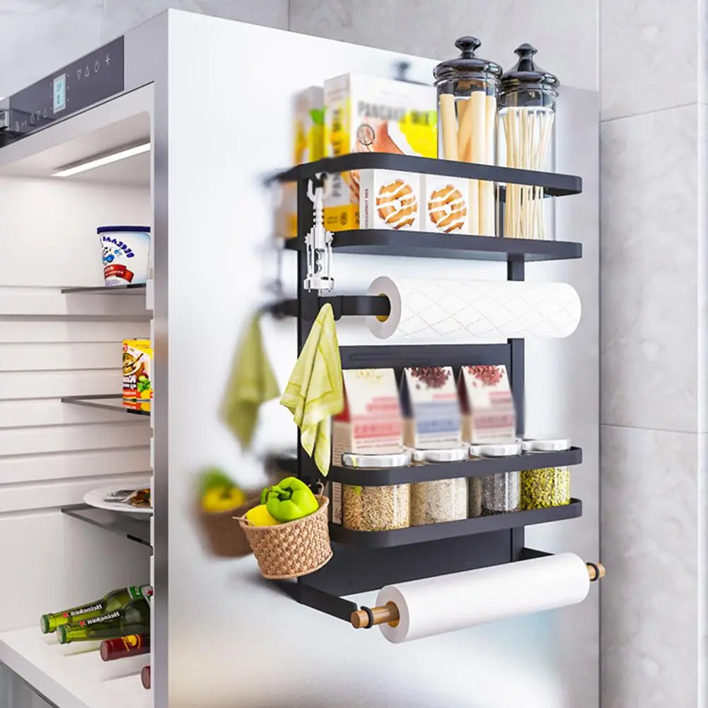 Space-Saving Wall Kitchen Shelf