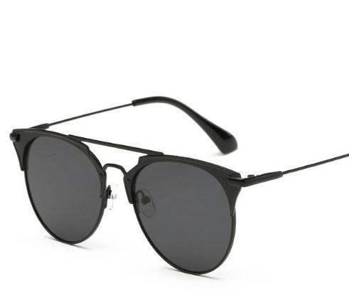Runde Luxus-Sonnenbrille im Vintage-Stil