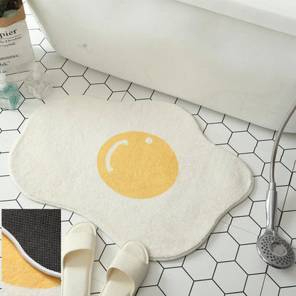 Quirky Egg Welcome Mat