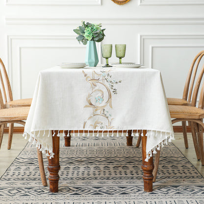 Simple Rectangular Dining Table Cloth