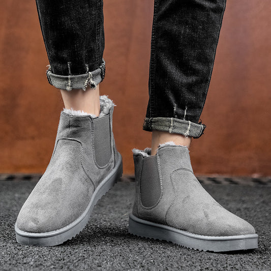 Leather Ankle Boots for Men