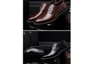 Stylish Men's Leather Dress Shoes