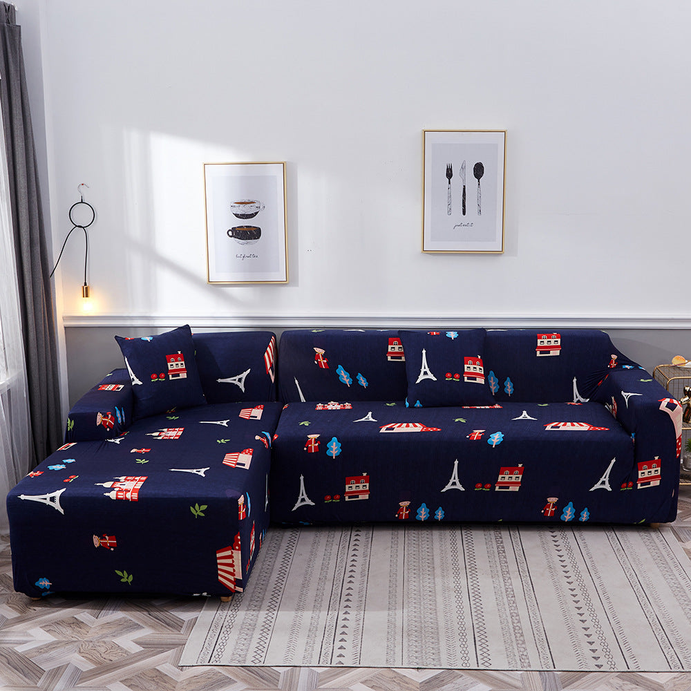 Printed sofa cushion sofa cover