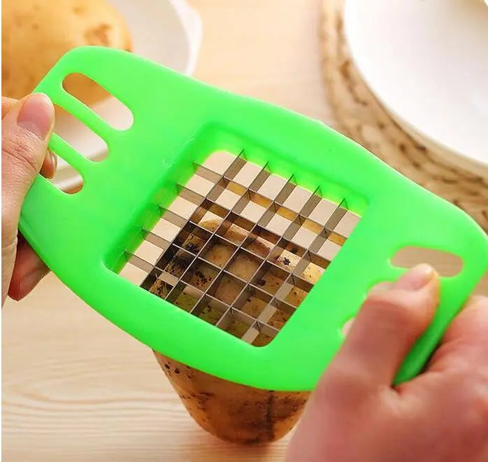 Dual-Blade Fries Slicer