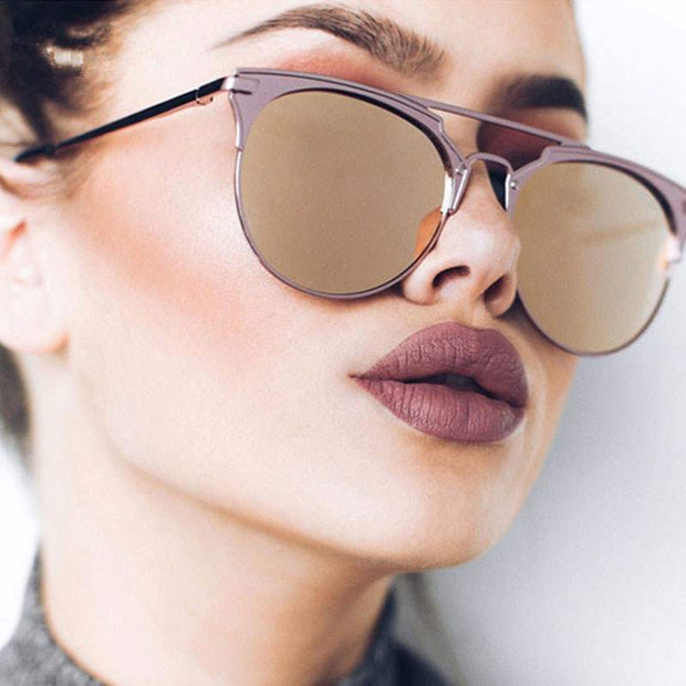 Vintage Round Sunglasses - Designer Luxury for Women