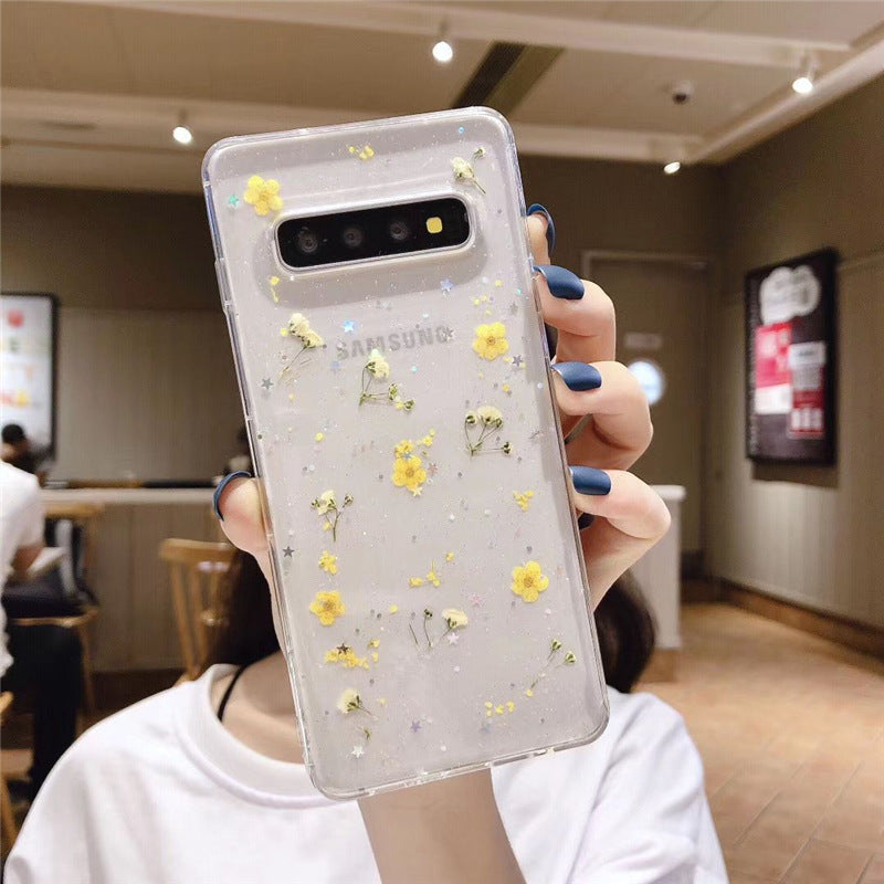 Artistic Floral Epoxy Phone Case