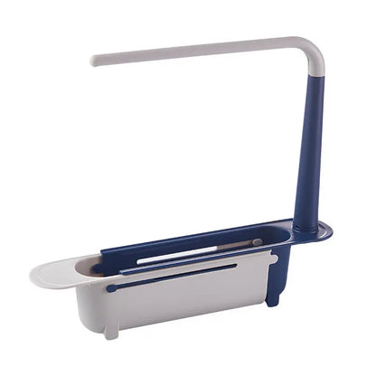 Telescopic Sink Rack & Drain Basket