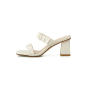 Square Toe Open-Toed Summer Sandals