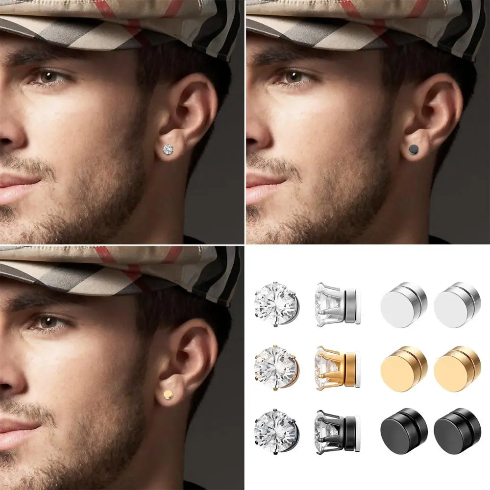 Stainless Steel Studs - Timeless Unisex Elegance