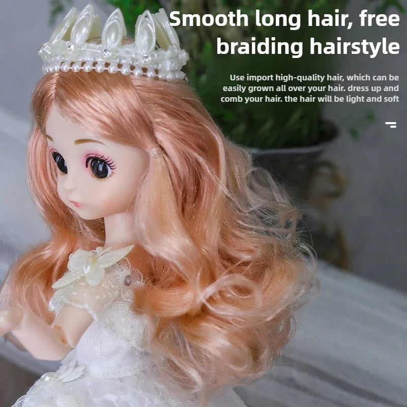 attractive eyes bjd dolls, 30cm anime dolls, multiple movable bjd doll, exquisite anime bjd, collectible 30cm dolls, anime style bjd doll, realistic eyes bjd doll, movable joint anime doll, 30cm fashion bjd doll, exquisite collectible anime doll