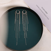 Simple and fashionable long Tassel Earrings for women