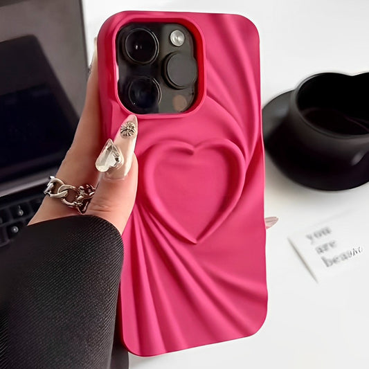 Elegant Ruffled Love Phone Case