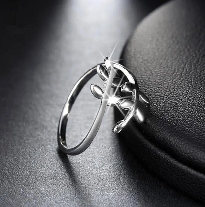 Adjustable Silver Wedding Ring