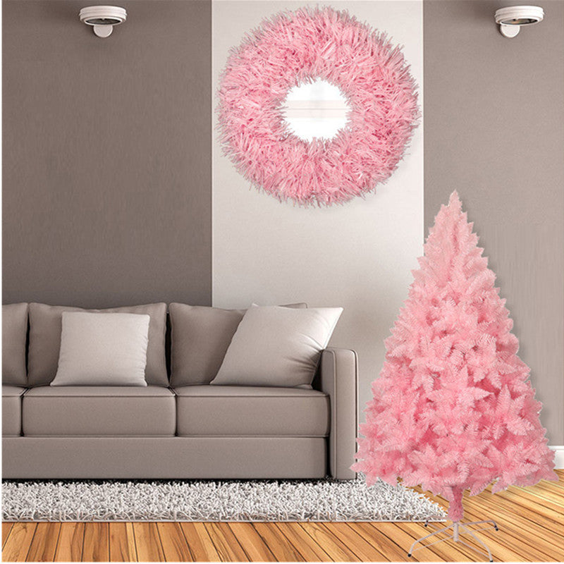 Pink Gradient Christmas Tree Set