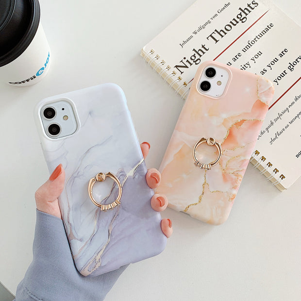 Elegant Marble Ring Phone Case