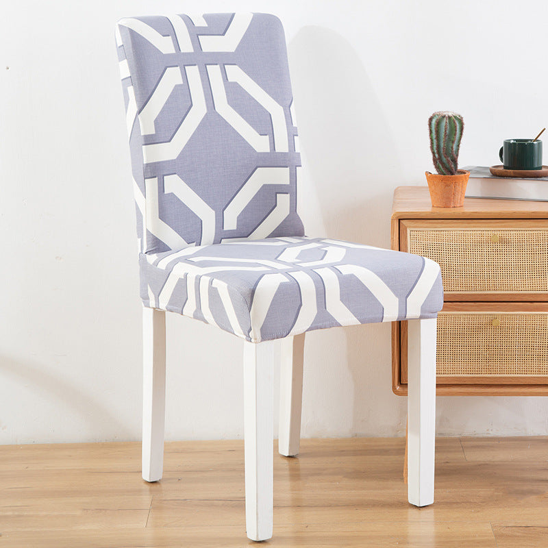 Printed Chair Cover Elastic