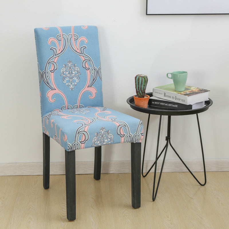 Printed Chair Cover Elastic