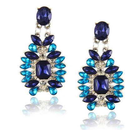 Exquisite Alloy Diamond Women Earrings