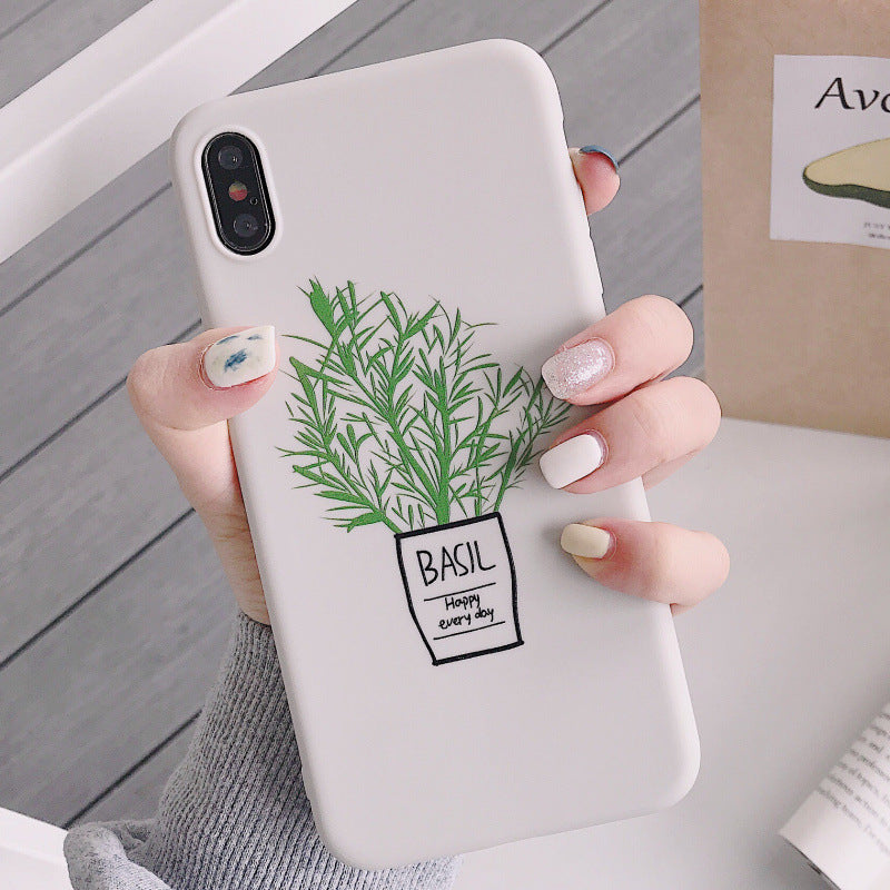 Nature-Inspired Plant Print Phone Case