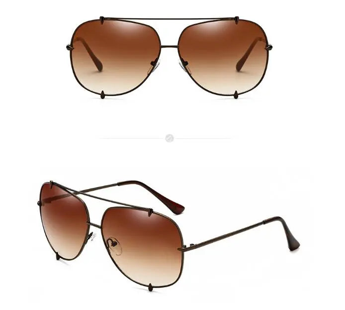 Stylish Wolf Claw Rivet Sunglasses