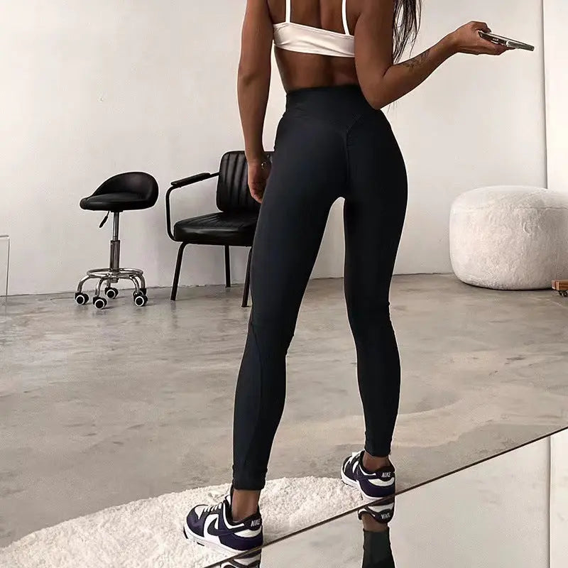 Sleek Shark High Waist Sports Pants