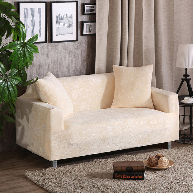 Vibrant Sofa Cover - Solid Color Elegance