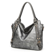 Vintage PU Tote Bag - Timeless Style