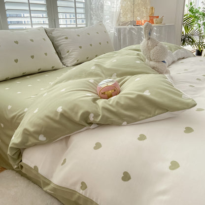 Simple Cotton Bed Set